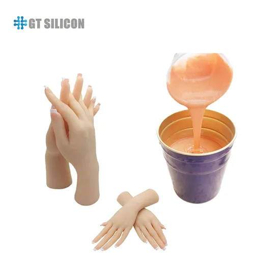 The Human Body Prosthesis Raw Material Liquid Silicone 