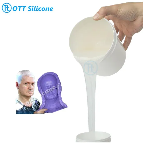 RTV 2 Life Casting Liquid Silicone Rubber for Simulation Human Body 