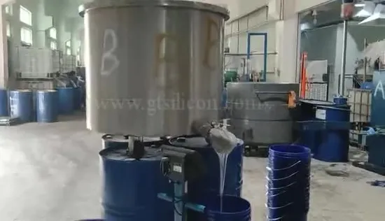 Transparent Color FDA Certificated Liquid LSR Silicone Rubber for Making Baby Nipples Pacifiers/ Silicone Teats/ Phone Cases Making 