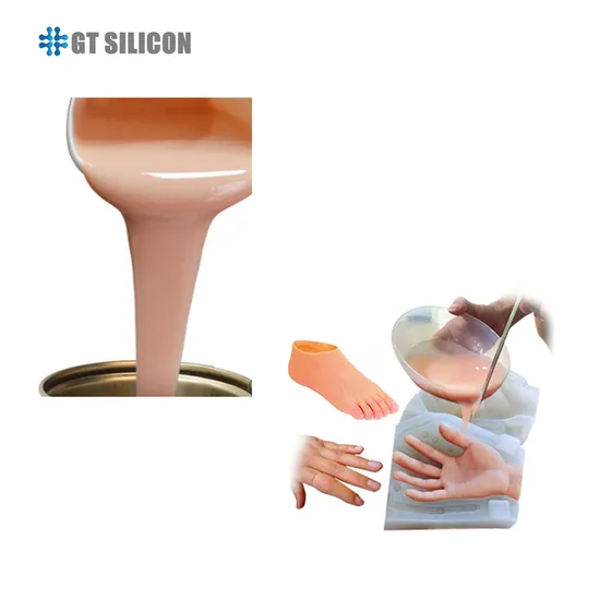 Medical Grade Liquid Silicone Rubber for Silicon Skin Human Body Parts 