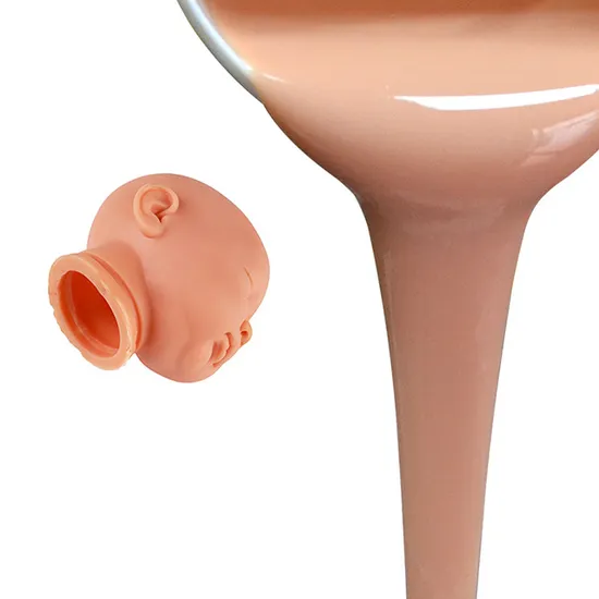 Addition Cure Silicon Rubber Liquid Silicone Skin Tone Human for Untra