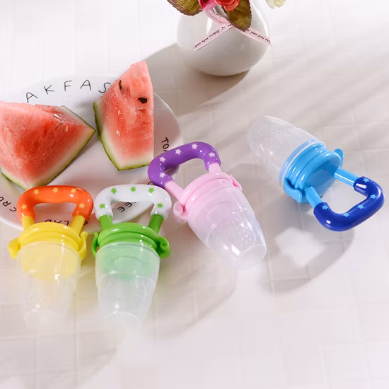 Wholesale BPA Free Baby Nipples Fruit Vegetable Nibbler Feeder Nipples Silicone Baby Pacifier 