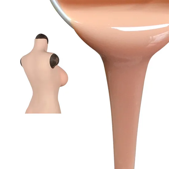 Super Soft Human Lifecasting RTV Liquid Silicone Rubber Material 